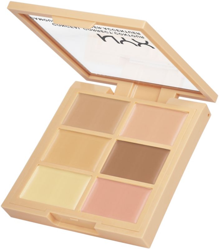 Nyx 3C Conceal, Correct, Contour Palettes 