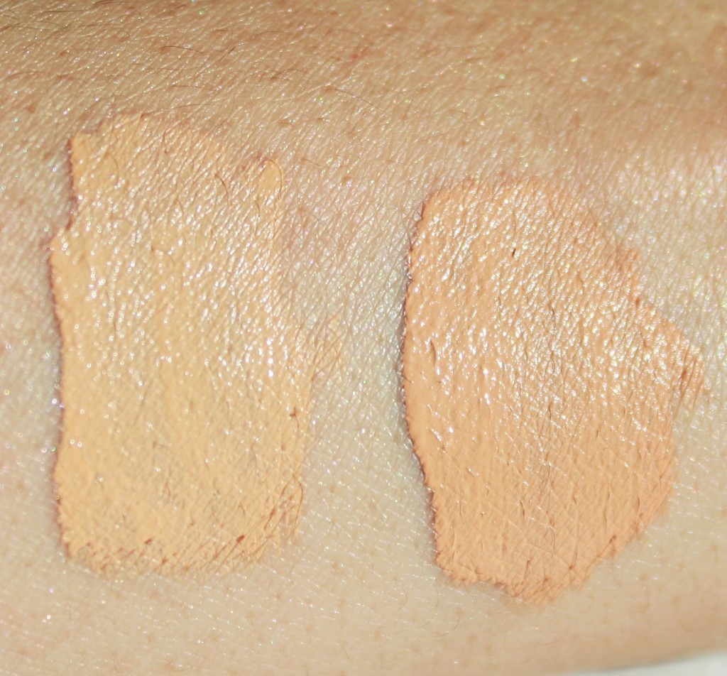 maybelline fit me concealer swatches