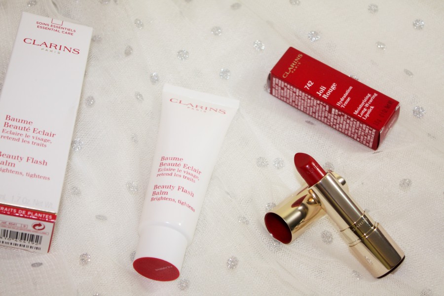 Clarins Joli Rouge Lipstick_ Clarins Beauty Flash Balm_new in from clarins006