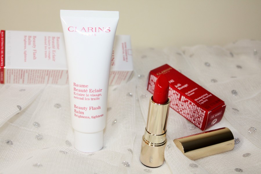 Clarins Joli Rouge Lipstick_ Clarins Beauty Flash Balm_new in from clarins007
