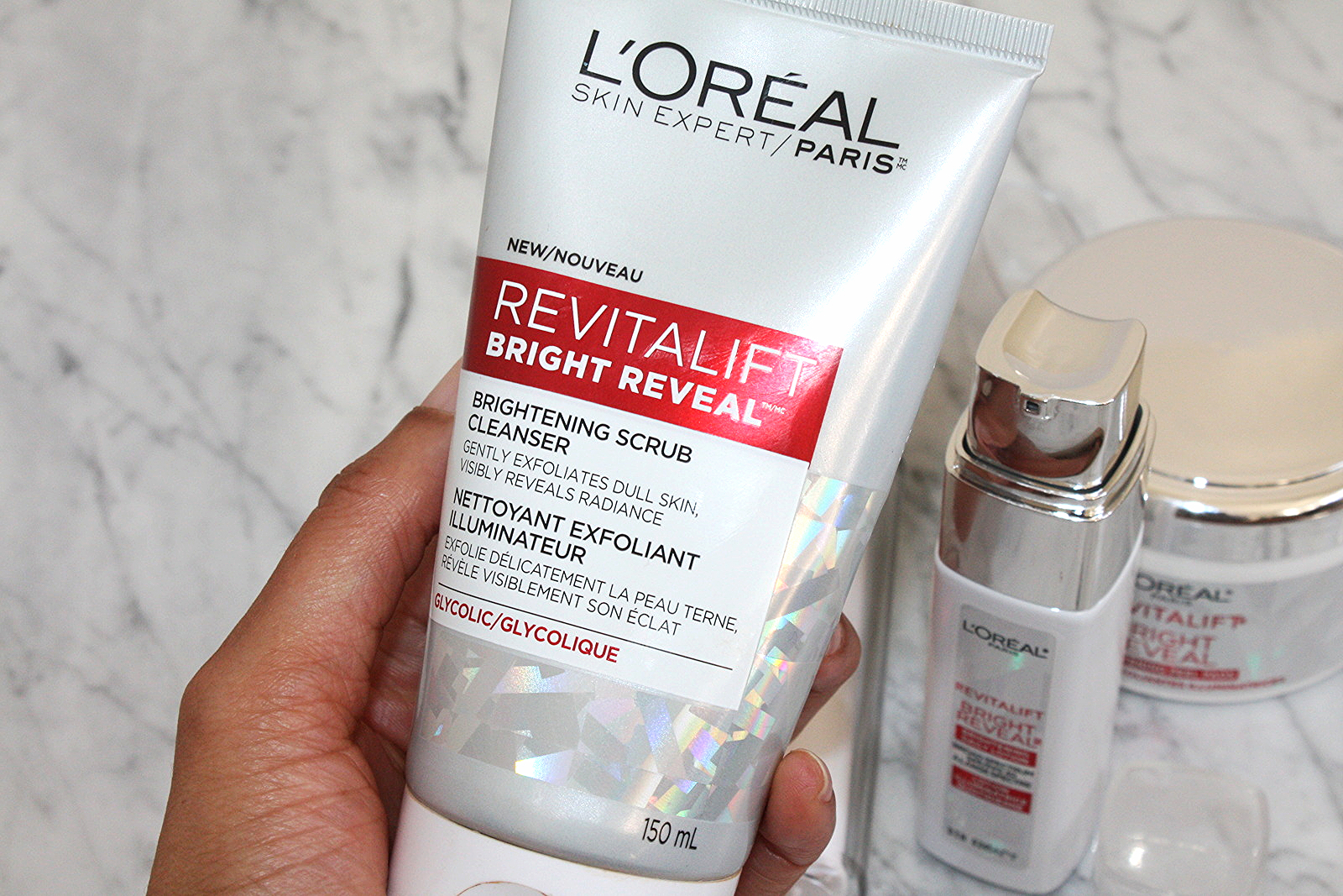 l'oreal revitalift bright reveal brightening peel pads