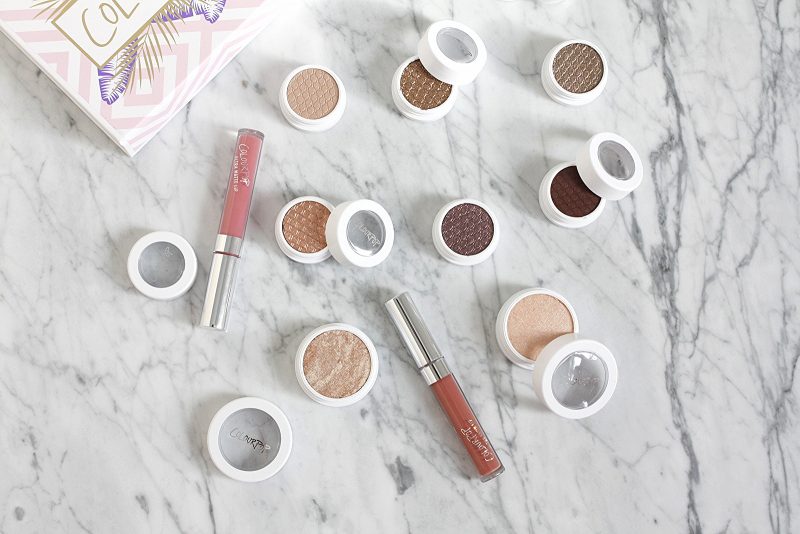 COLOURPOP COSMETICS EYESHADOWS, SUPER SHOCK HIGHLIGHTERS AND LIPSTICKS