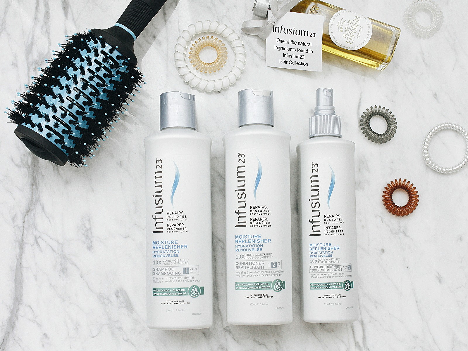 SUMMER HAIR WITH INFUSIUM23 MOISTURE REPLENISHER LINE