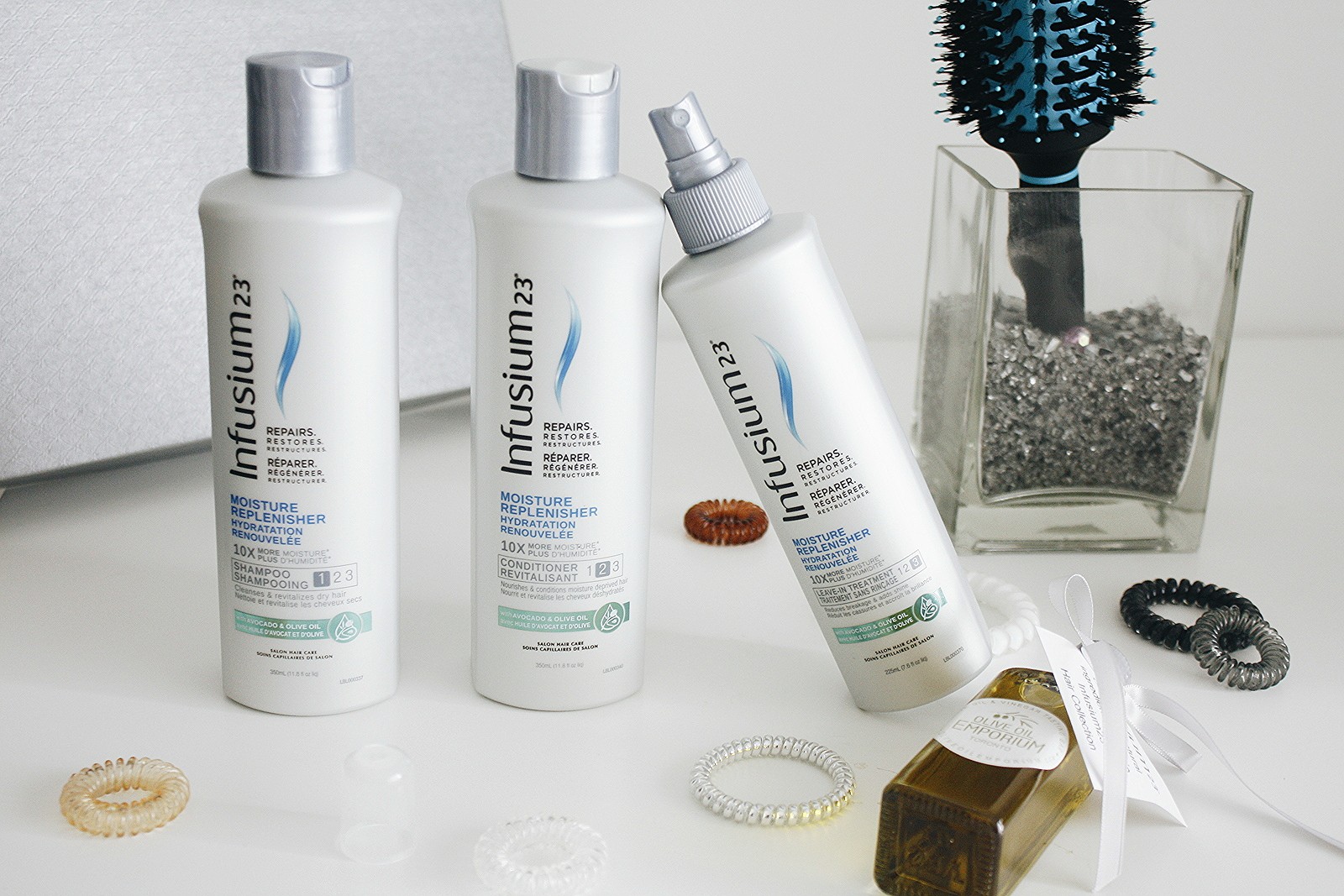 SUMMER HAIR WITH INFUSIUM23 MOISTURE REPLENISHER LINE