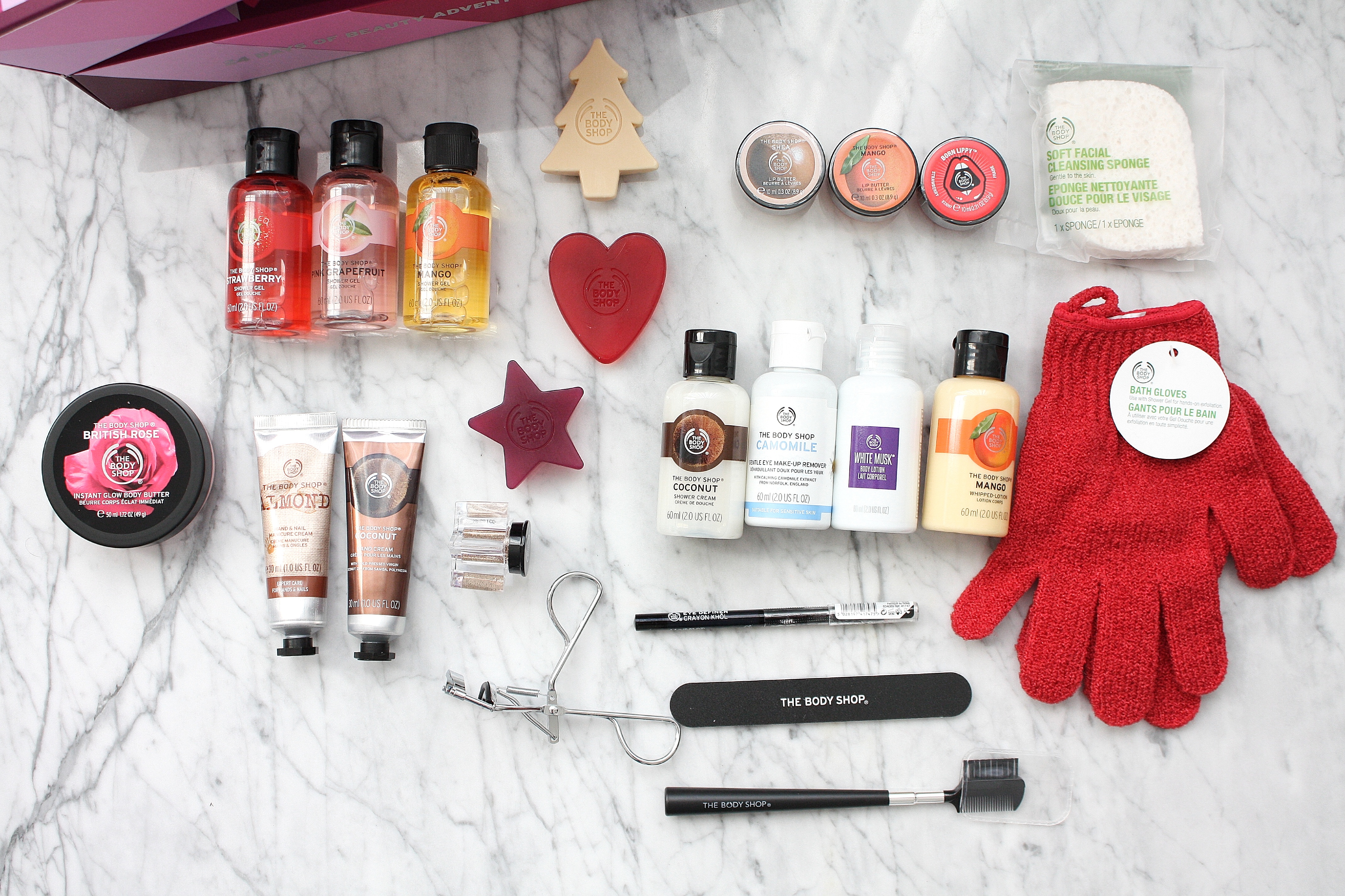 THE BODY SHOP ADVENT CALENDAR + GIVEAWAY