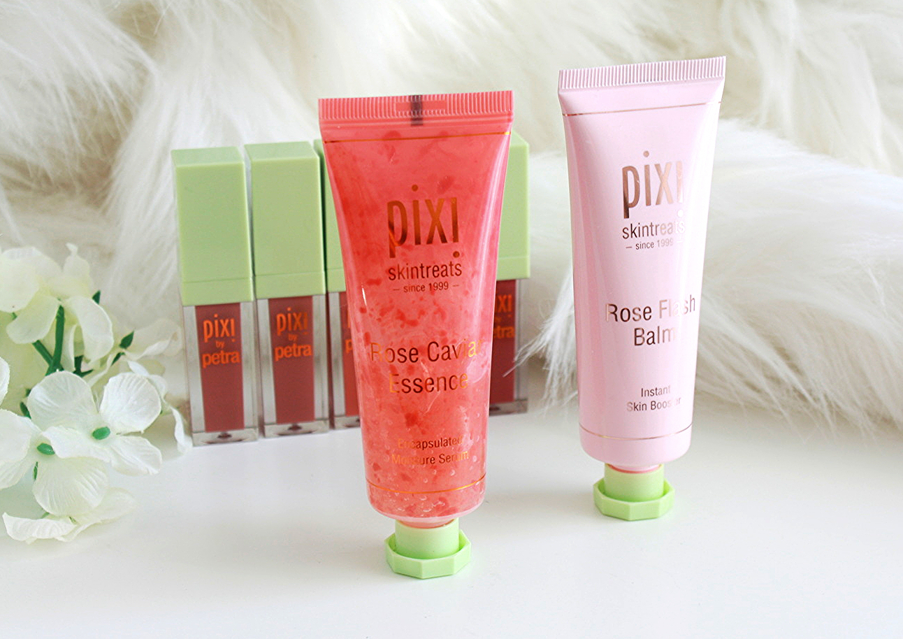 PIXI ROSE CAVIAR ESSENCE AND ROSE FLASH BALM