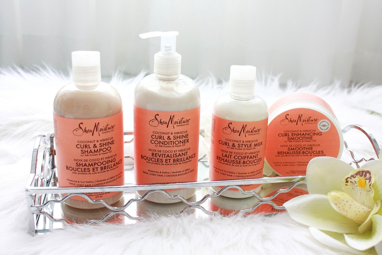 SHEA MOISTURE COCONUT & HIBISCUS HAIRCARE COLLECTION