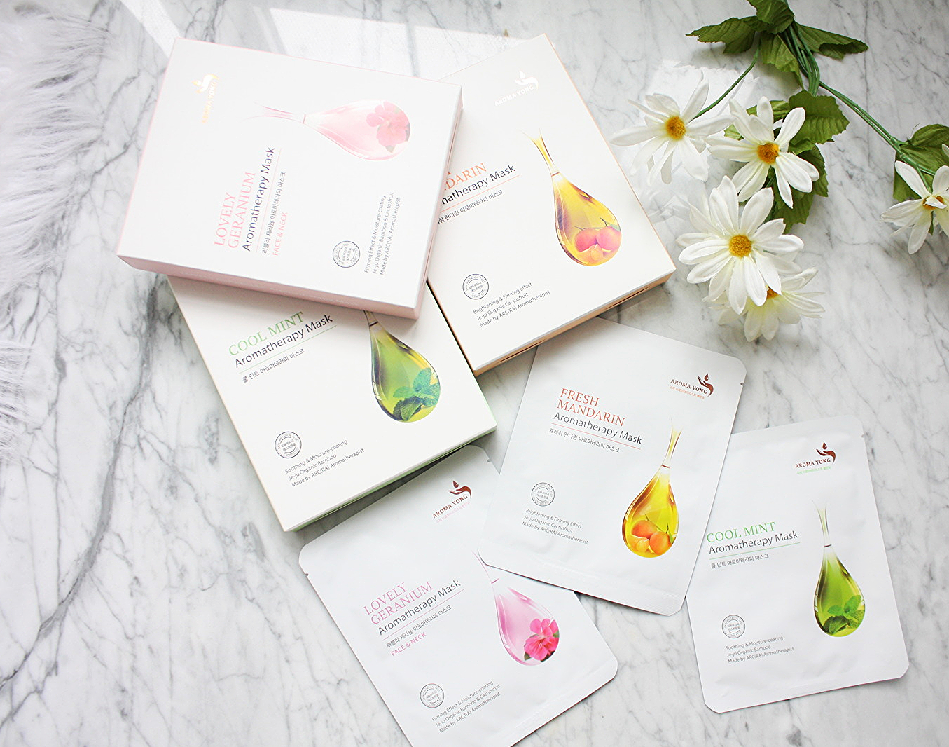 AROMA YONG SHEET MASKS REVIEW