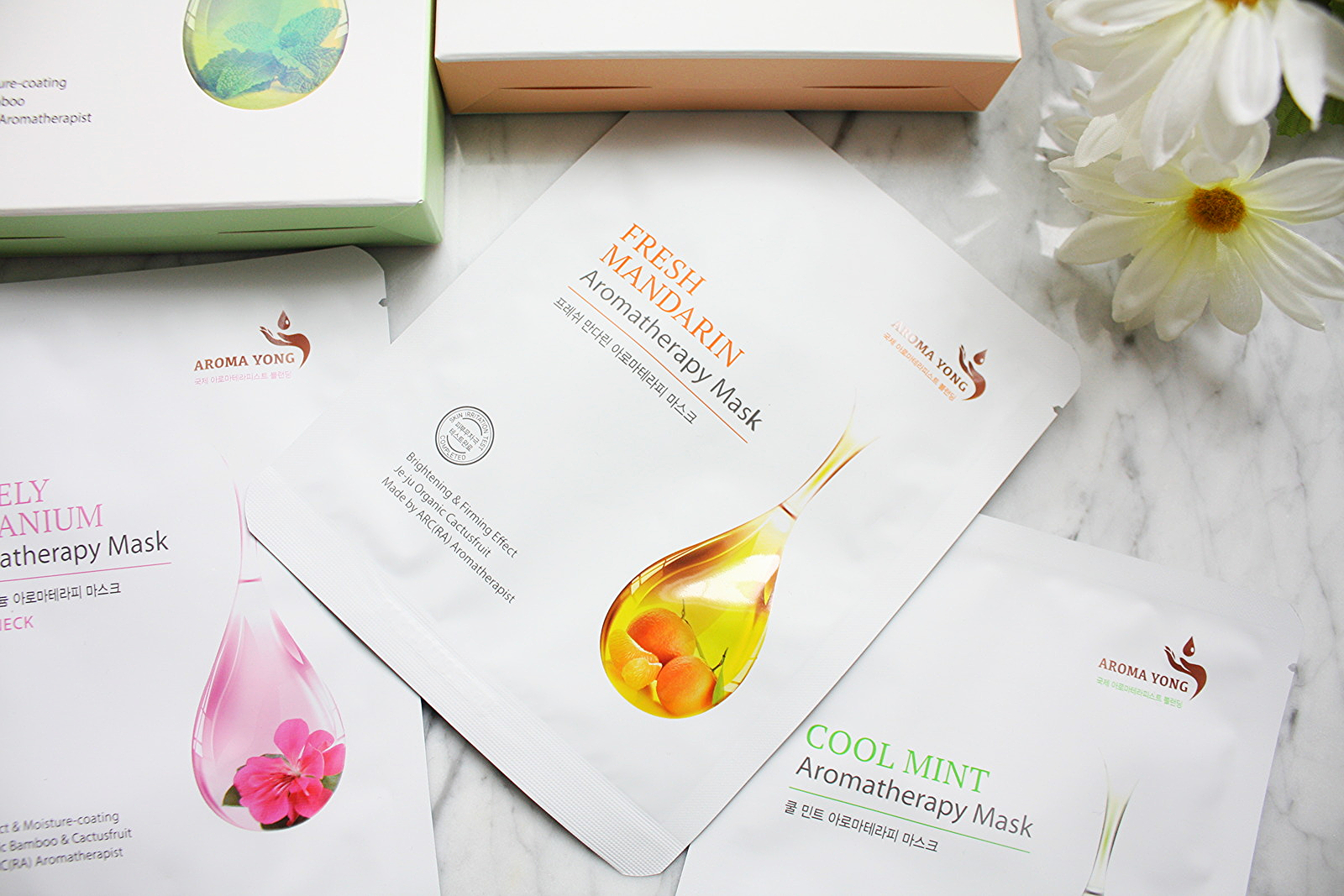 AROMA YONG SHEET MASKS REVIEW