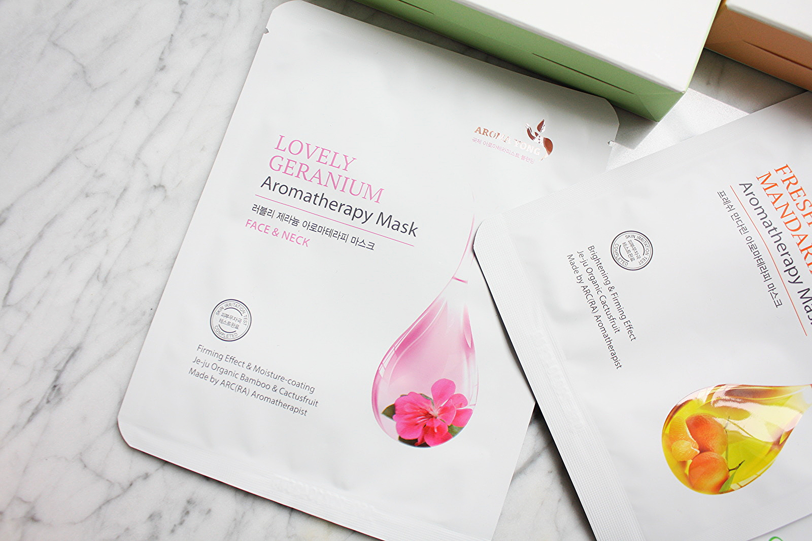 AROMA YONG SHEET MASKS REVIEW