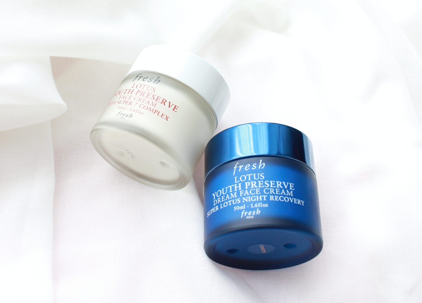 Fresh Beauty Lotus Youth Preserve Face Cream And Dream Night Cream 9686