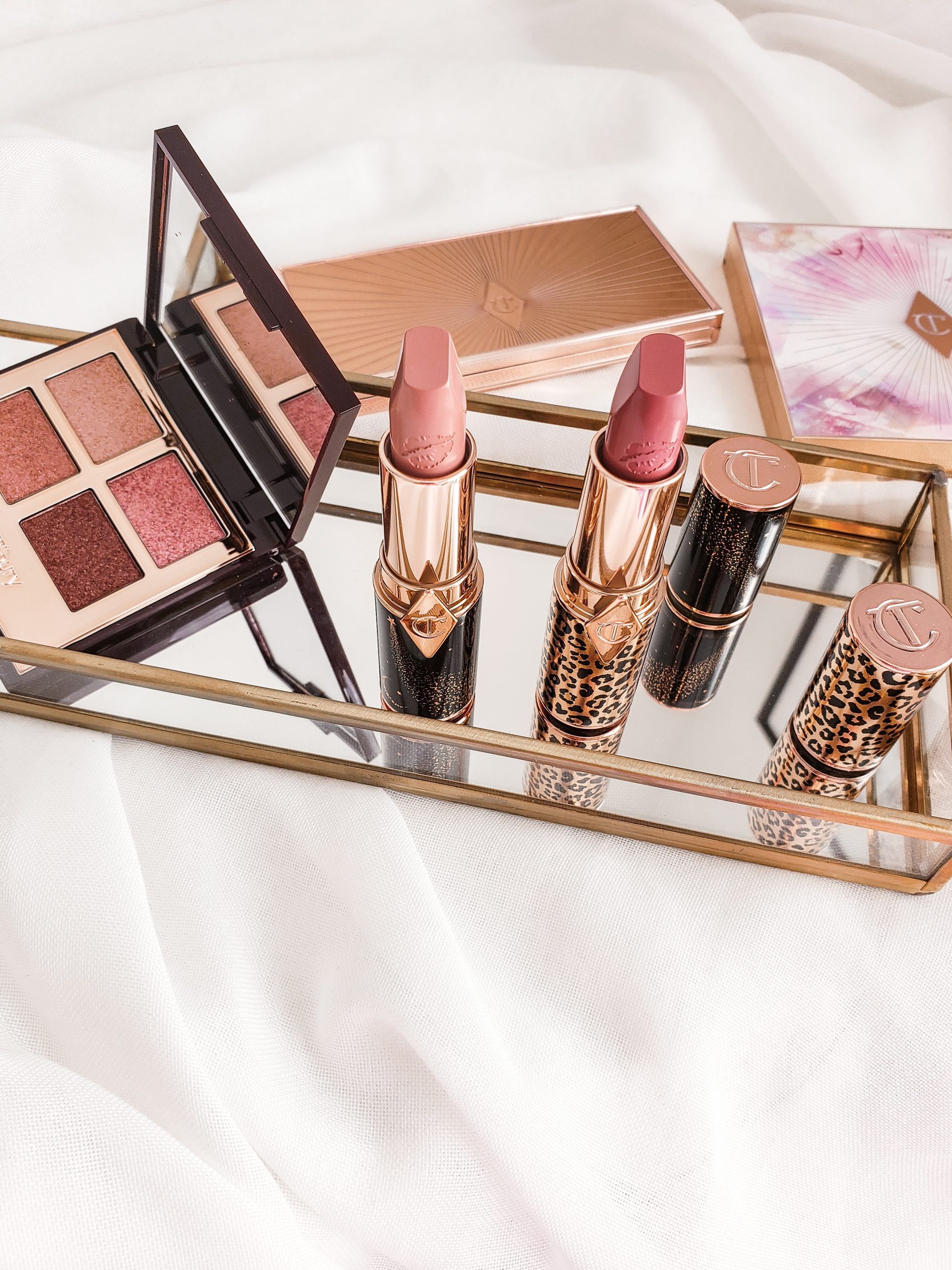 Charlotte Tilbury Pillow Talk Luxury Palette of Pops and Hot Lips 2