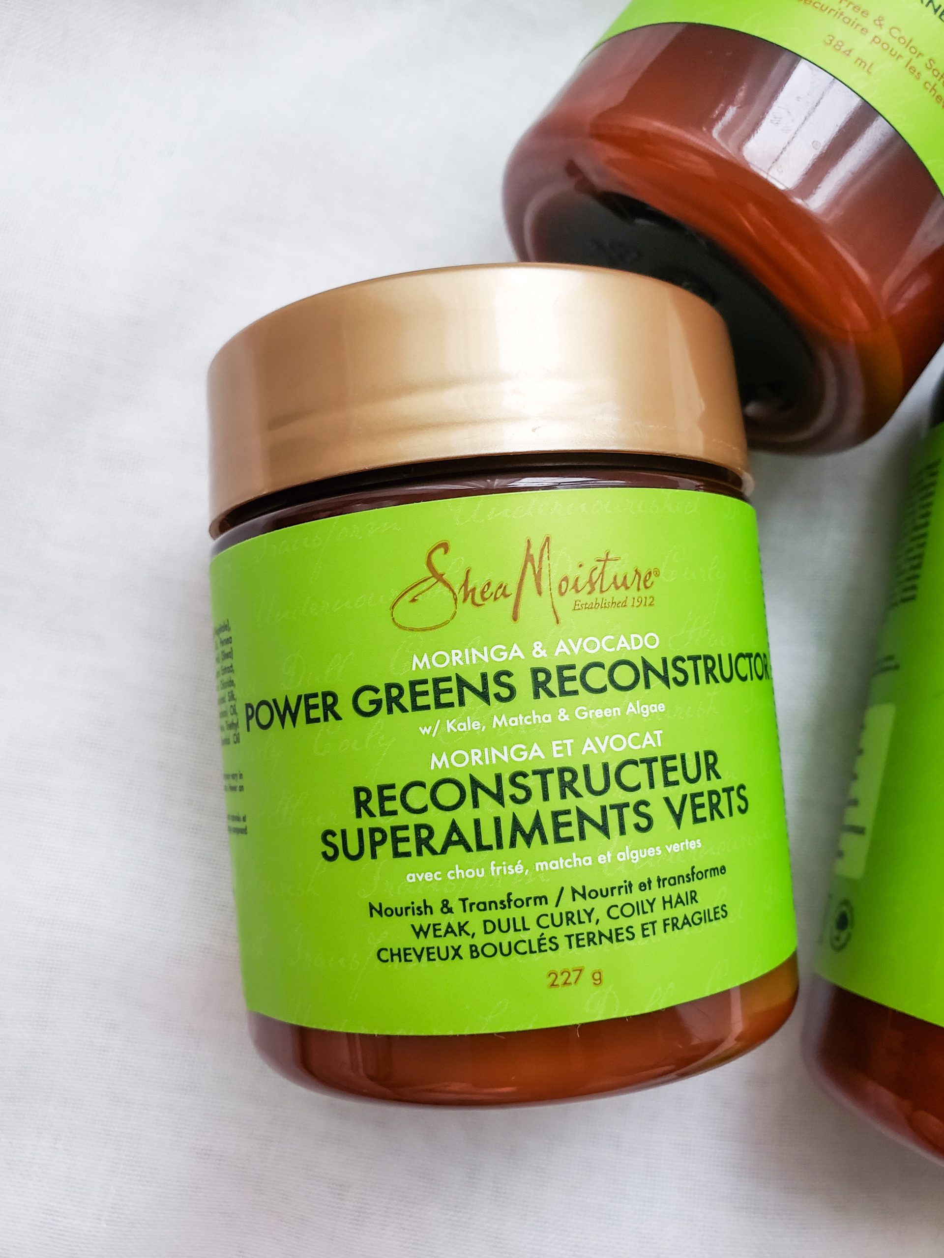 SHEA MOISTURE MORINGA & AVOCADO POWER GREENS COLLECTION