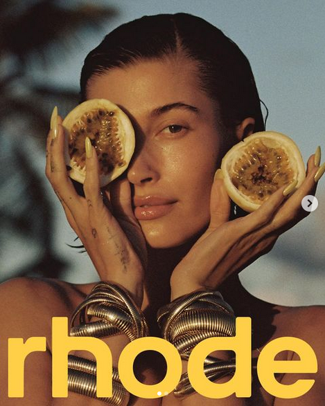 Hailey Bieber’s Rhode Unveils New Passionfruit Jelly Peptide Lip Treatment