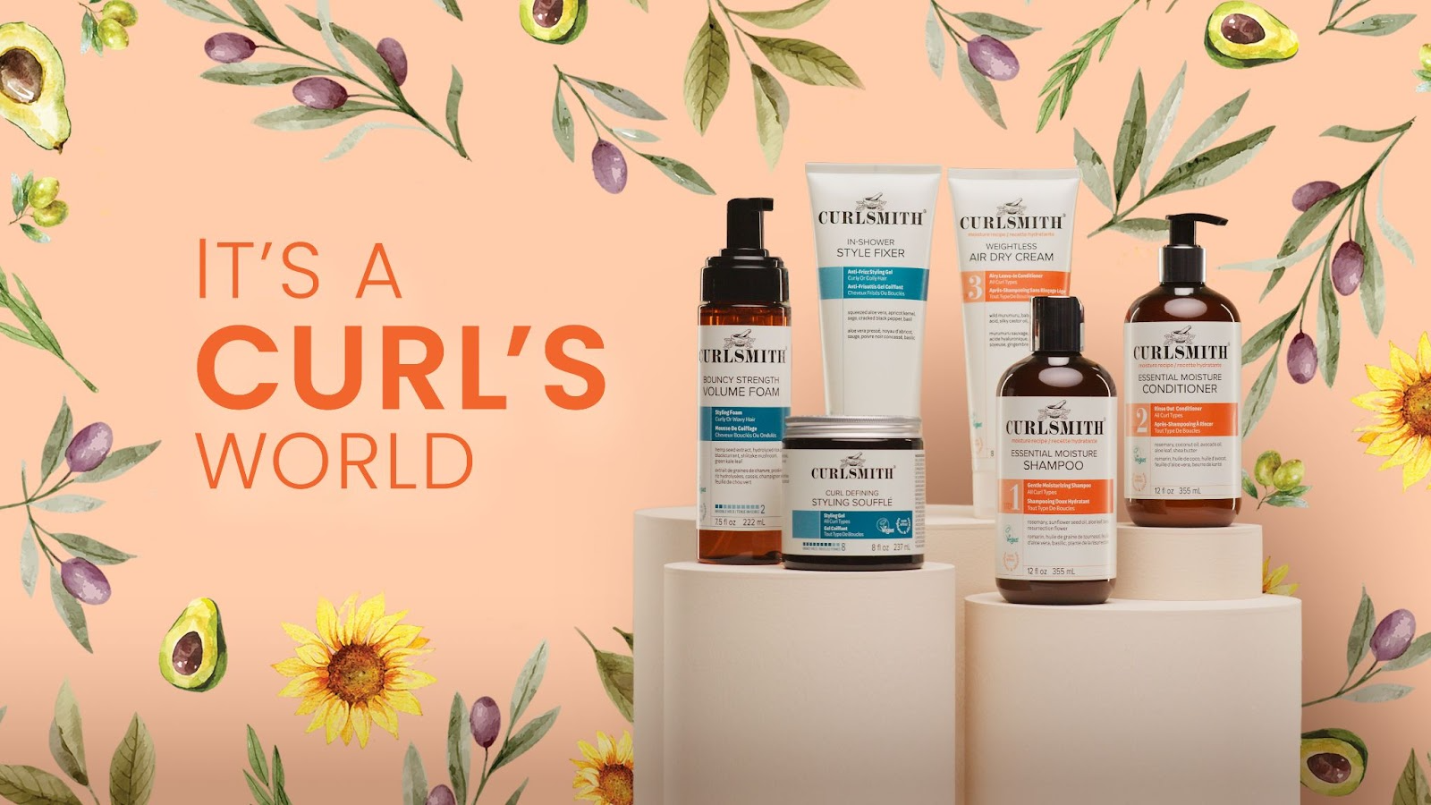 Curlsmith Expands Curl's World with Debut at Sephora Canada