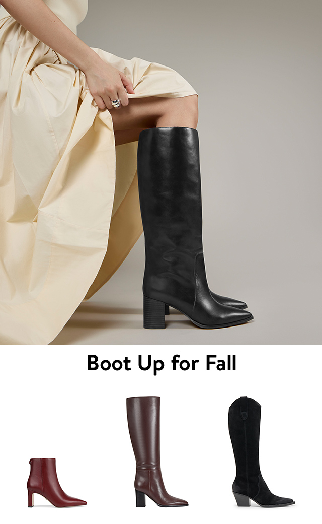 THE EDIT: Boot Up for Fall